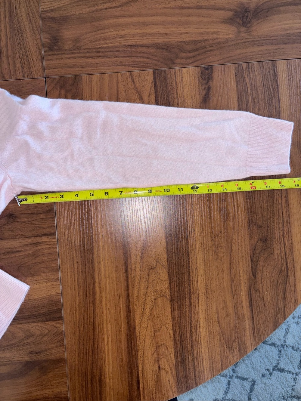 Nordstrom Light Pink 100% Cashmere Crewneck Long Sleeve Sweater Size XXL - Picture 9 of 12